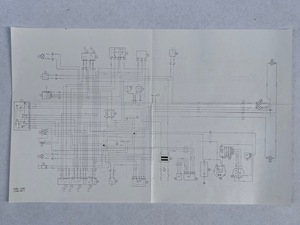 BMW／OHVモノサス対応 配線図BMW／OHVモノサス対応 配線図（カウル付き・カウルなし／2種）