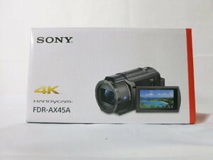 新品 未使用 ソニー 4K ハンディカム FDR-AX45A SONY ブラック 内蔵64GB ビデオカメラ