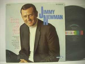 ■LP　JIMMY NEWMAN / BORN TO LOVE YOU ジミー・ニューマン ボーントゥラブユー 恋のフェニックス カントリー ◇r3929