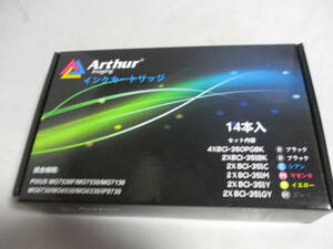 arthur インクカートリッジ　PIXUS MG7530F　MG7530　MG7130　MG6730等　管8T