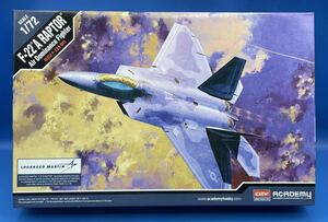 ☆3L131 アカデミー プラモデル 1/72スケール F-22 A RAPTOR Air Dominance Fighter