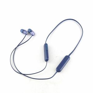 SONY WI-C310 ワイヤレスイヤホン USED品 Bluetooth ネックバンド マイク 長時間再生 高音質 ソニー ブルー 完動品 S V0165