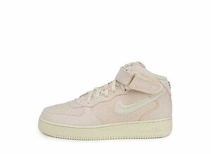 Stussy Nike PS Air Force 1 Mid "Fossil Stone" 21cm DN4157-200