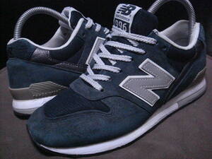 newbalance ニューバランス MRL996 AN スウェード レザー 紺 ネイビー 23㎝ クラシック 996 574 名作 復刻 スニーカー ランニングシューズ