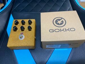 GOKKO AUDIO アンプ シミュレーター フェンダーアンプ　ペダル Vintage Box American Sound GK-33 tweed ツイード57デラックス