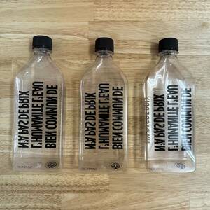 agnes b. アニエスベー x PHILIPPE STARCK フィリップスタルク チャリティー ノベルティ ペットボトル 3本 セット 400ml S+ARCK