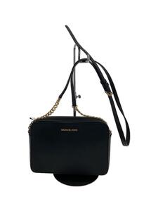 MICHAEL KORS◆ショルダーバッグ/レーヨン/BLK/無地/35T8GTTC9L