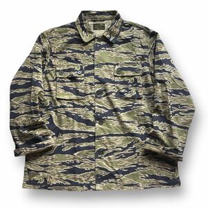 WACKO MARIA ワコマリア TIGERCAMO ARMY SHIRT TYPE-1 OLIVE タイガーカモ　アーミーシャツ　定価4万くらいM/ユーティリティシャツ