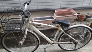 自転車　ミヤタ　ママチャリ　通勤　通学 miyata BEU7L3 OW29 　クロスバイク　シティサイクル EXクロス・アーバン 27インチ 外装7段