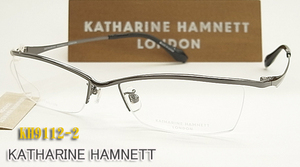 KATHARINE・HAMNETT キャサリンハムネット メガネ フレーム KH9112-2 正規品 日本製 チタン 眼鏡