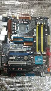 P5Q-E LGA775対応　P45チップセット Win10動作！ DDR2 最大16GB 1200MHz(OC)まで ギガLANx2　4コアのQ9650を積めば、まだまだ現役！