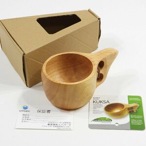 未使用 Graylife KUKSA ククサ #17831 グレーライフ アウトドア 木製 カップ コップ キャンプ インテリア