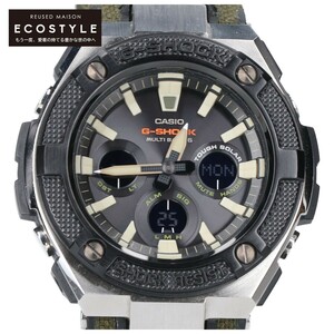 【美品】G-SHOCK ジーショック GST-W330AC-3AJF G-STEEL Gスチール マルチバンド6 タフソーラー電波 腕時計