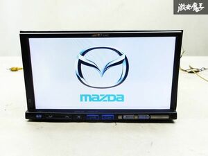 マツダ純正OP アルパイン ALPINE HDDナビ DVD CD フルセグ AUX SD USB 地図データ 2009年 C9A1-V6-650A/VIE-X08M 棚 C3D