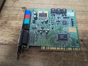 サウンドカード　Creative SoundBlaster PCI128 CT4700　動作未確認ジャンク