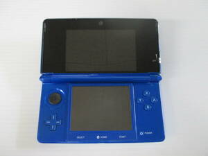 ニンテンドー 3DS コバルトブルー 本体のみ 簡易動作確認済みです☆Nintendo 3DS 任天堂