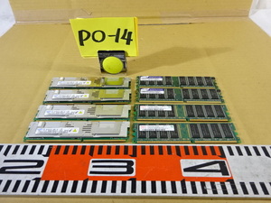 PO-14〒/SAMSUNGサムスン 1GB 2Rx8 PC2-4200F-444-11-B0 2点等 デスクトップPC ゲーミングPC? メモリーまとめて PC交換部品パーツ