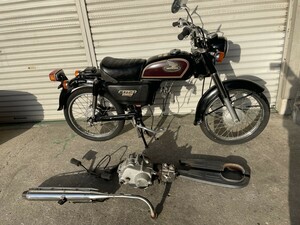 HONDA ホンダ CD50 BENLY ベンリー バイク 50cc 譲渡証明書付き ブラック 現状品