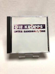 Die Krupps Enter Sandman / One 輸入盤ジュエルケース。Enter Sandman (Club Mix) 他4曲収録。METALLICA トリビュート メタリカ