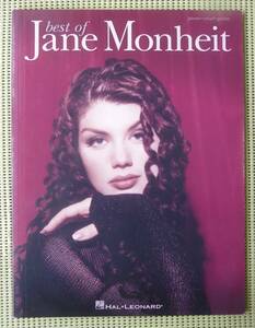 ジェーン・モンハイト　Best of Jane Monheit ピアノスコア ♪良好♪ 送料185円　/ジャズ・ヴォーカル/女性ヴォーカル