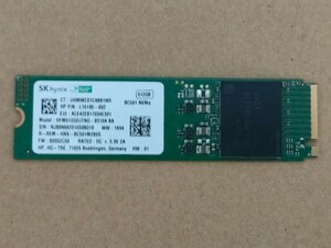 SK hynix BC501 M.2 PCIe NVMe 512GB 【SSD】