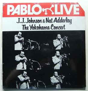 ◆ 未開封・稀少 ◆ J.J.JOHNSON & NAT ADDERLEY / The Yokohama Concert (2LP) ◆ Pablo 2620-109 ◆