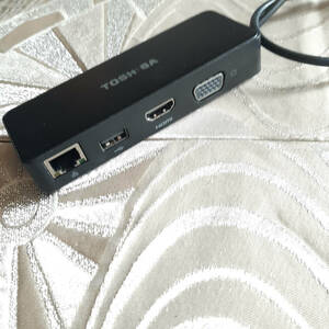 東芝 LAN USB TYPE-C HDMI 外部ユニット 002