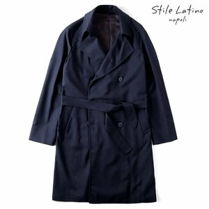 ◆【Stile Latino(スティレラティーノ)/秋冬/ウールギャバジントレンチコート(BRANDO)】[stl2370251-52]