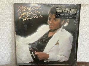 MICHAEL JACKSON THRILLER US盤 LP レコード マイケル・ジャクソン スリラー　シュリンク　ハイプステッカー付