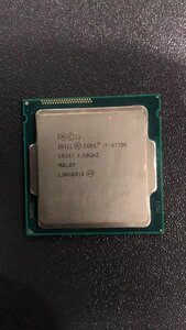 CPU インテル Intel Core I7-4770K プロセッサー 中古 動作未確認 ジャンク品 - A329