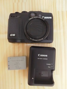 ★極美品★ Canon キヤノン PowerShot パワーショット G16 ブラック