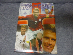 ★ベッカム LIONHEART 2003 CALENDAR★保管品★