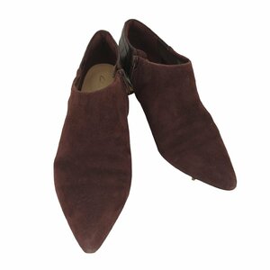 Clarks(クラークス) Ellis Viola クロコレザー 切替 ヒール パンプス レディース JP 中古 古着 0125