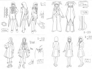 ①サクラ大戦３　エコール・ド・巴里　製作用資料　設定資料