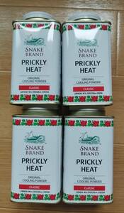 SNAKE BRAND クーリングパウダーオリジナル500g4缶セット