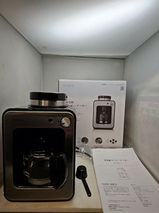 ◆◇シロカ◆siroca◆◇　自動コーヒーメーカー SC-A211（シルバー/ガラスサーバー)