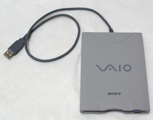 【美品】ソニー VAIO USBフロッピーディスクドライブ PCVA-UFD2