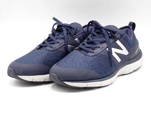 良品☆New Balance ニューバランス スニーカー MW955NV2 28cm ウルトラ ソフト ネイビー 紺色 運動靴 ウォーキングシューズ　A03251