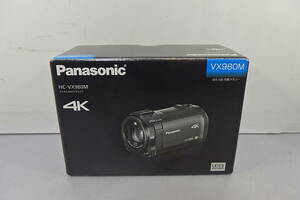 ◆未使用 Panasonic(パナソニック) 大容量64GB 4K デジタルビデオカメラ HC-VX980M ブラウン ハイエンドムービー SDカードスロット搭載