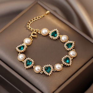 淡水パール 淡水珍珠 真珠のブレスレット チェーン 腕輪 高品質 レディースアクセサリー ジュエリー プレゼント 結婚式 高級感 正規品 zs60