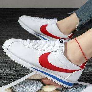 NIKE/ナイキ/CLASSIC CORTEZ LEATHER/FORREST GAMP/クラシックコルテッツ レザー/フォレストガンプ/807471-103/トリコロール/23.5cm