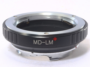 レンズ マウント アダプター ミノルタ MDマウント レンズ → ライカ Mマウント 変換 Minolta MD - Leica M 中国製