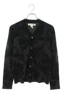 コムデギャルソンシャツ COMME des GARCONS SHIRT W20622 サイズ:S カモフラ柄カーディガン 中古 BS99