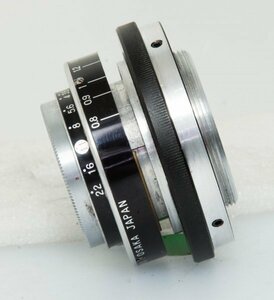 【改造レンズ】ROKKOR F3.5/45mm 【Minolta A-2】をL39マウントレンズに改造　【ライカL39スクリューマウントレンズ】