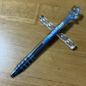 新品 廃盤 MITSUBISHI 三菱鉛筆 ユニ sanrio サンリオ ハロー kitty キティ ボールペン SD-253KTS ブルー軸 昭和レトロ