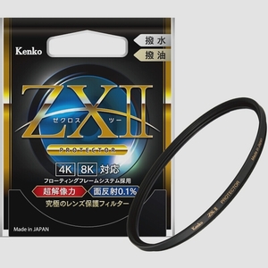 送料無料★Kenko レンズフィルター ZX II プロテクター 86mm レンズ保護用 薄枠 237908