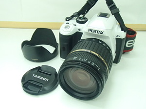 #60260【中古品】ペンタックス PENTAX K-r デジタルカメラ ホワイトボディ/レンズ TAMRON AF LD XR DiⅡ 18-200ｍｍ F3.5-6.3 [IF] MACRO