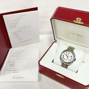 Cartier W2CL0002 Cle de Cartier 40mm Automatic Two Tone K18PG SS カルティエ クレ ドゥ カルティエ オートマチック コンビ