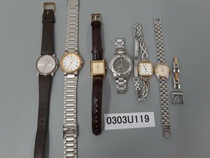 0303U119　時計　腕時計　ジャンク品　おまとめ　CITIZEN　GUESS　SEIKO　など