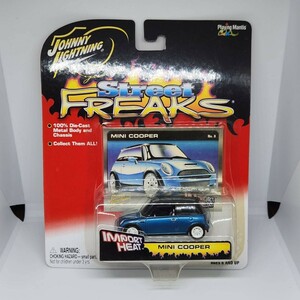 ジョニーライトニング ストリートフリークス インポートヒート BMW ミニクーパー JOHNNY LIGHTNING STREET FREAKS IMPORT HEAT ブリスター